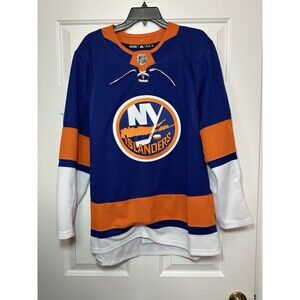 Size 44 Men's Adidas NHL New York Islanders Authentic Home Hockey Jersey GT5618